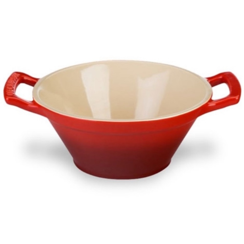Le Creuset Stoneware 26-Ounce Cassoulet Bowl, Cherry